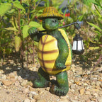 Tortoise Sculpture Art Turtle Statue Craft Ornaments Garden Animal Resin Figurine Decoration Outdoor Yard Home Spring Decoration