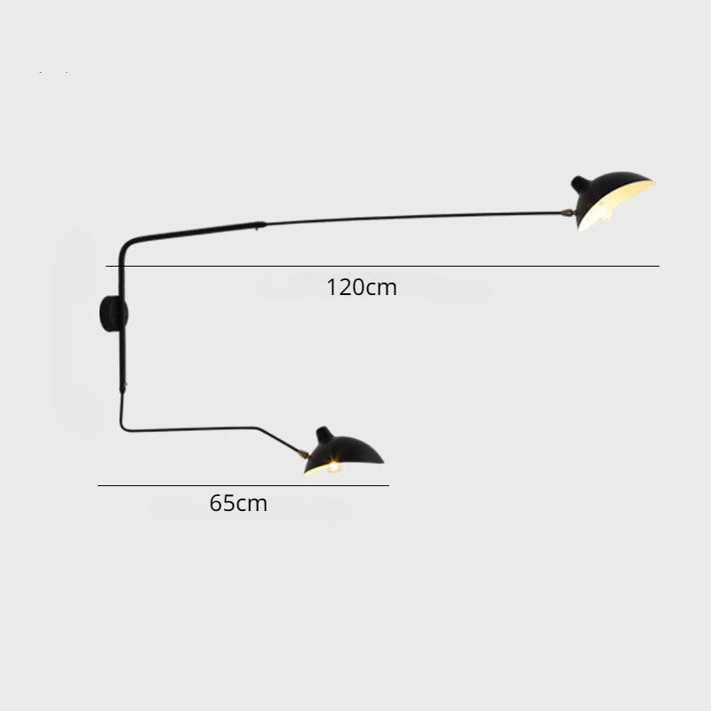 Mouille Ceiling Lamp Nordic Spider Light Led Iron Black Ceiling Light for Home Decor Industrial Decorative Living Room Led Light