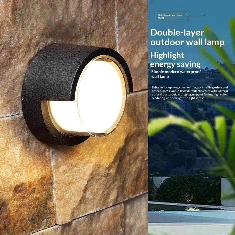 Led Outdoor Wall Light Waterproof IP66 Led Outdoor Lighting Porch Lights Balcony Garden Lights Outdoor Wall Lamp Garden Lights